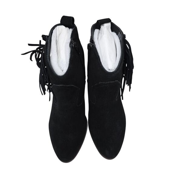 Steve Madden Ohio Boot Bootie 9.5 Western Fringe Cowgirl Festival Equestrian - Picture 3 of 10